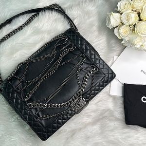 CHANEL LIMITED EDITION Chain Big Boy JUMBO NIB original owner